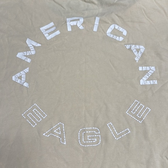 Men’s American Eagle Beige Shirt - Picture 4 of 4